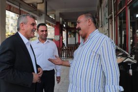 BAŞKAN BEYAZGÜL ESNAF VE MAHALLE ZİYARETLERİNİ SÜRDÜRÜYOR (1)