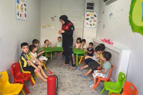 BÜYÜKŞEHİR’DEN MİNİK ÖĞRENCİLERE YÖNELİK YANGIN EĞİTİMİ (1)