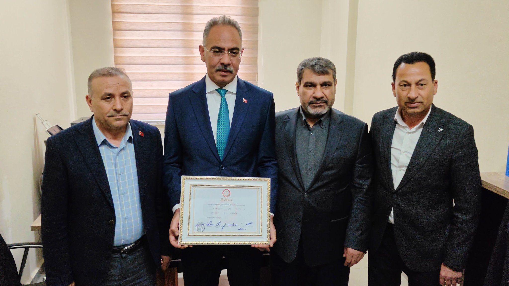 eyyubiye belediye başkanı mehmet kuş mazbatasını aldı (3)