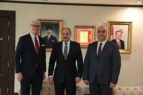 BÜYÜKELÇİ VAİVARS’DAN BAŞKAN GÜLPINAR’A ZİYARET (2)