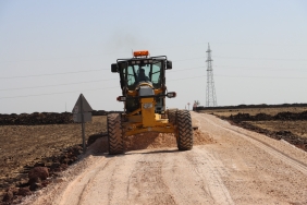 BÜYÜKŞEHİR BELEDİYESİ'NDEN KIŞ ÖNCESİ YOL ATAĞI (2)