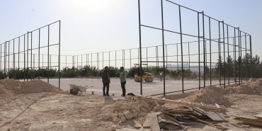 KARAKÖPRÜ’YE KALICI SPOR TESİSLERİ KAZANDIRILIYOR (2)