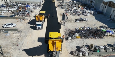 ŞANLIURFA'DA ASFALT ÇALIŞMALARI ARALIKSIZ DEVAM EDİYOR (5)