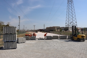 ŞANLIURFA'DA YENİ PARKE TAŞI DÖŞEME ÇALIŞMALARI TAMAMLANDI (4)