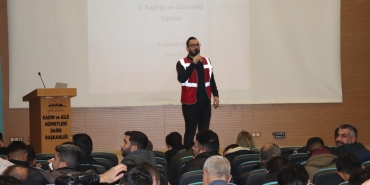 BÜYÜKŞEHİR PERSONELİNE İŞ SAĞLIĞI VE GÜVENLİĞİ EĞİTİMİ (10)